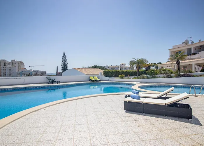 Charming 2bd 500mt Wi-fi Ac Pool Appartement Porches (Algarve)